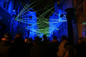 Art installation on Mageleinstraat in Ghent 2015