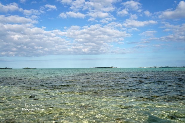 From the shore of the Sea View Villas