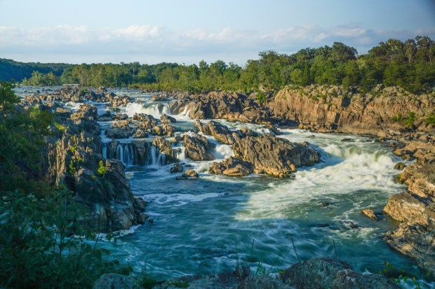 Great Falls in the Evening